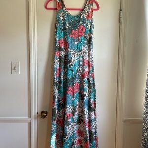 Talbot’s maxi cotton dress